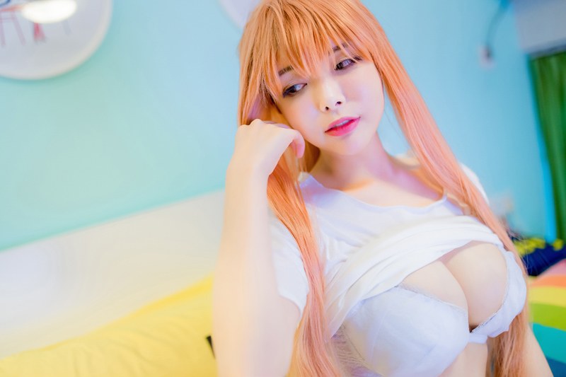 性感尤物夏小秋cosplay秀白嫩豪乳(图49)