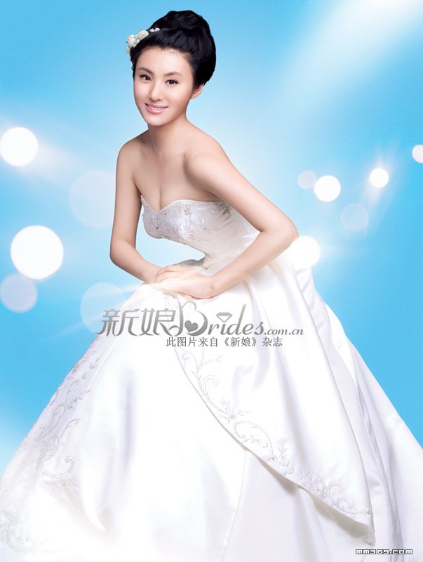 聂远老婆王惠拍《新娘》封面(图10)