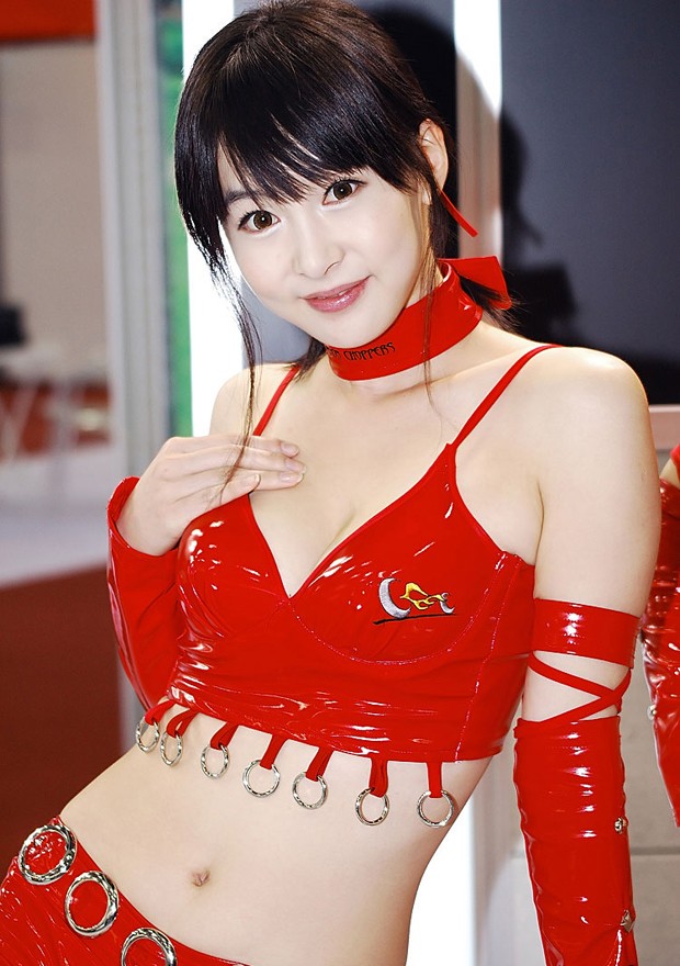 甜美制服mm李佳娜性感车展秀(图16)