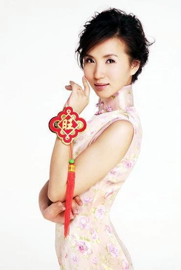 中国美女明星旗袍装(图7)