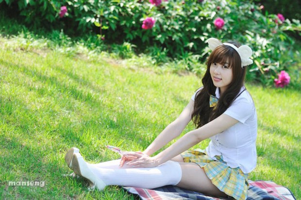 纯美天使郑世蕴好身材秀美腿(图18)