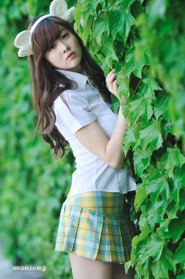 纯美天使郑世蕴好身材秀美腿(图14)