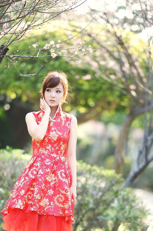 漂亮的旗袍女孩 君君靓丽写真照片(图13)