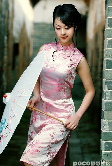 中国美女明星旗袍装(图15)