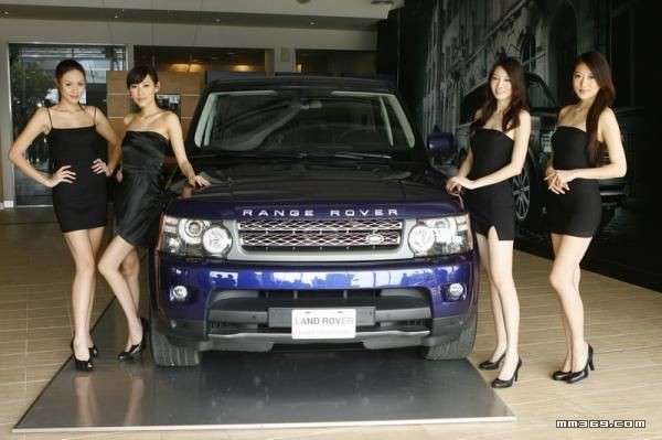 台北车展Jaguar与L-Rover车模(图3)