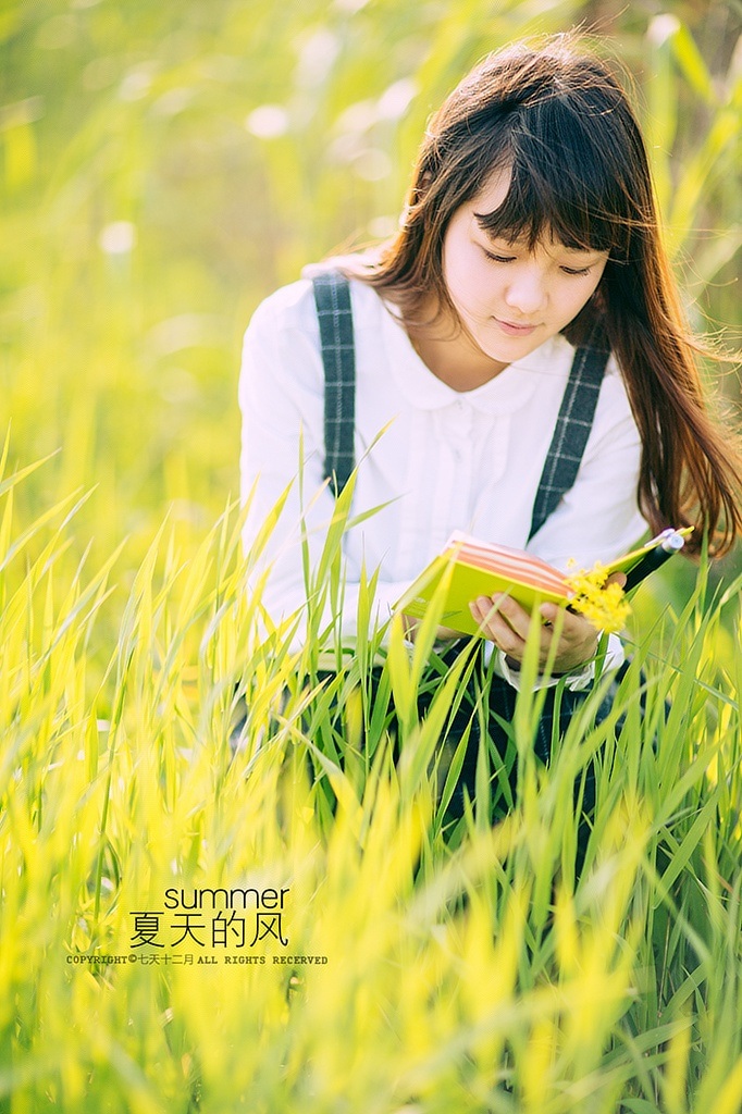 萝莉美眉清新写真《夏天的风》(图2)