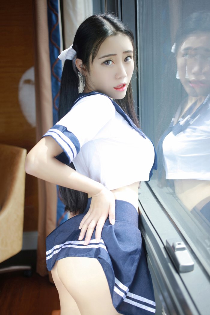 性感女仆兜豆靓Youlin百变制服诱惑(图7)